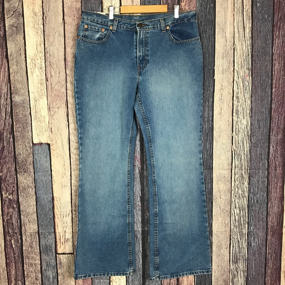 Vintage Jordache Low-Rise Flare Jeans 90s 14 Tall